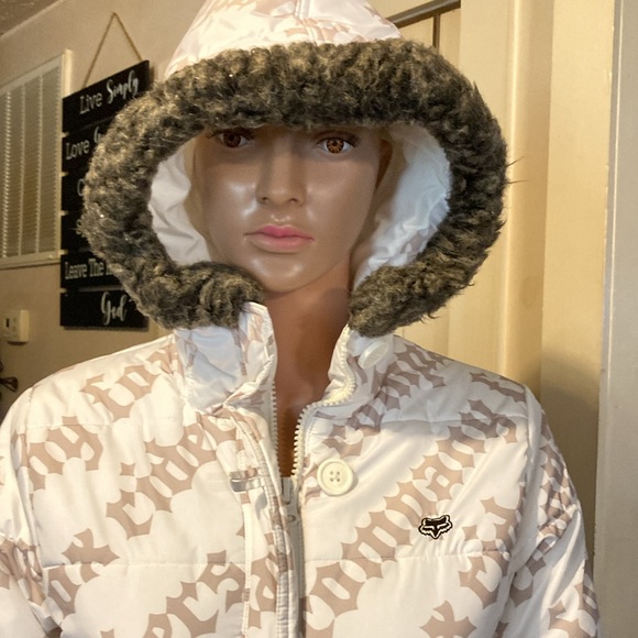 FOX girls puffer jacket size M - Picture 2 of 16